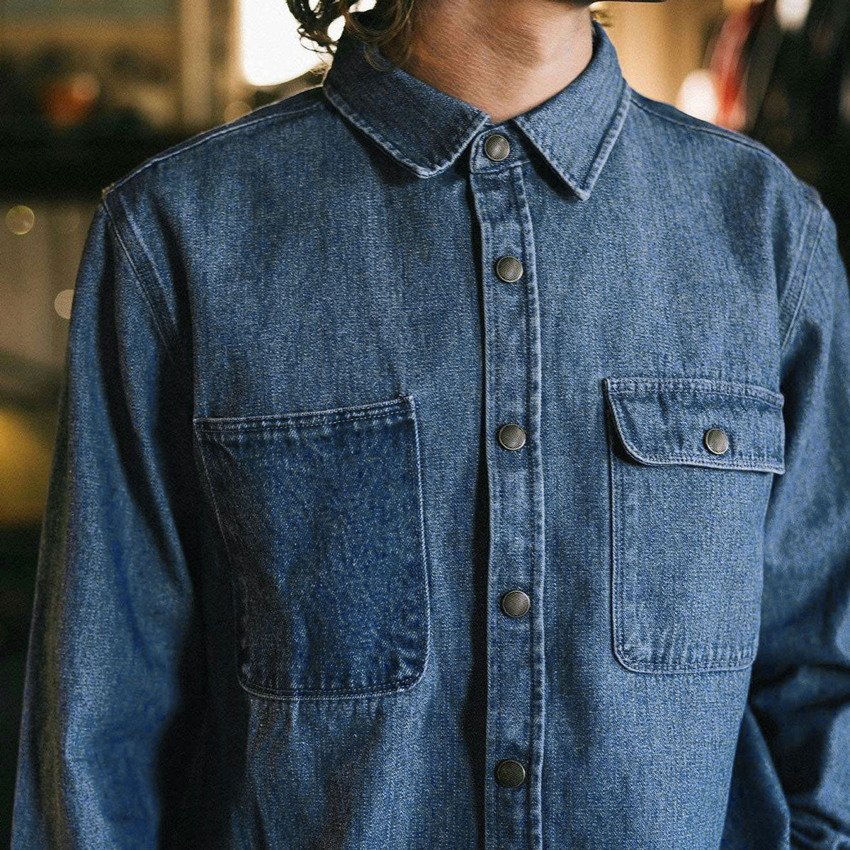 Brixton MC Assembly Over Shirt - Union Herringbone image 4