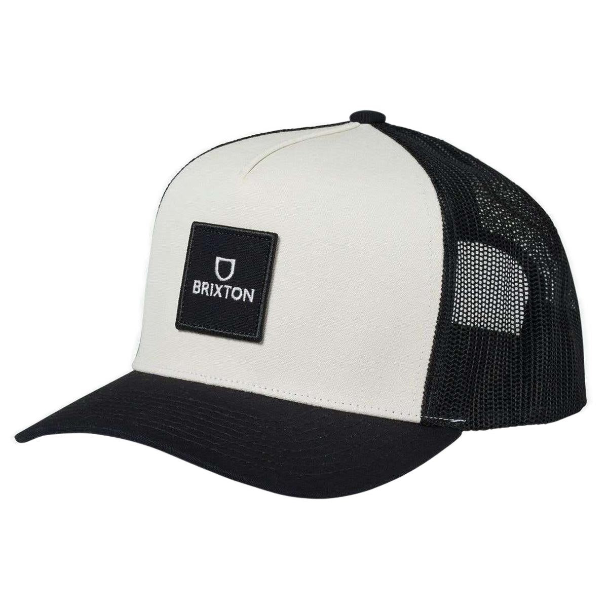 Brixton Alpha Block Mp Mesh Hat - Black/Off White/Black image 1