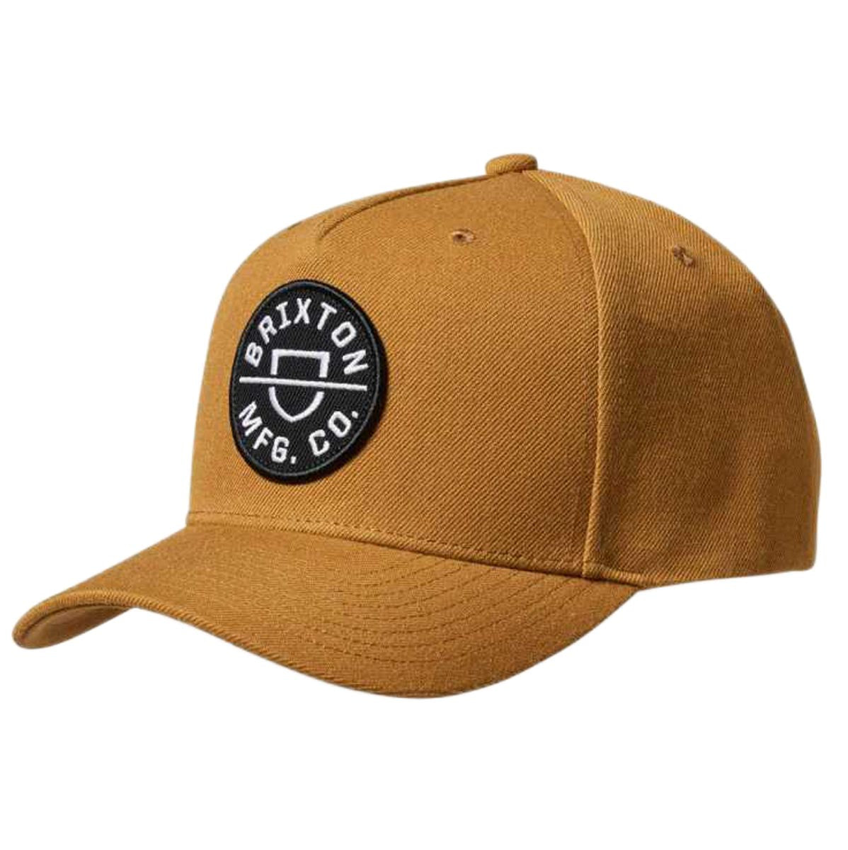 Brixton Crest Mp Snapback Hat - Copper/Black image 1