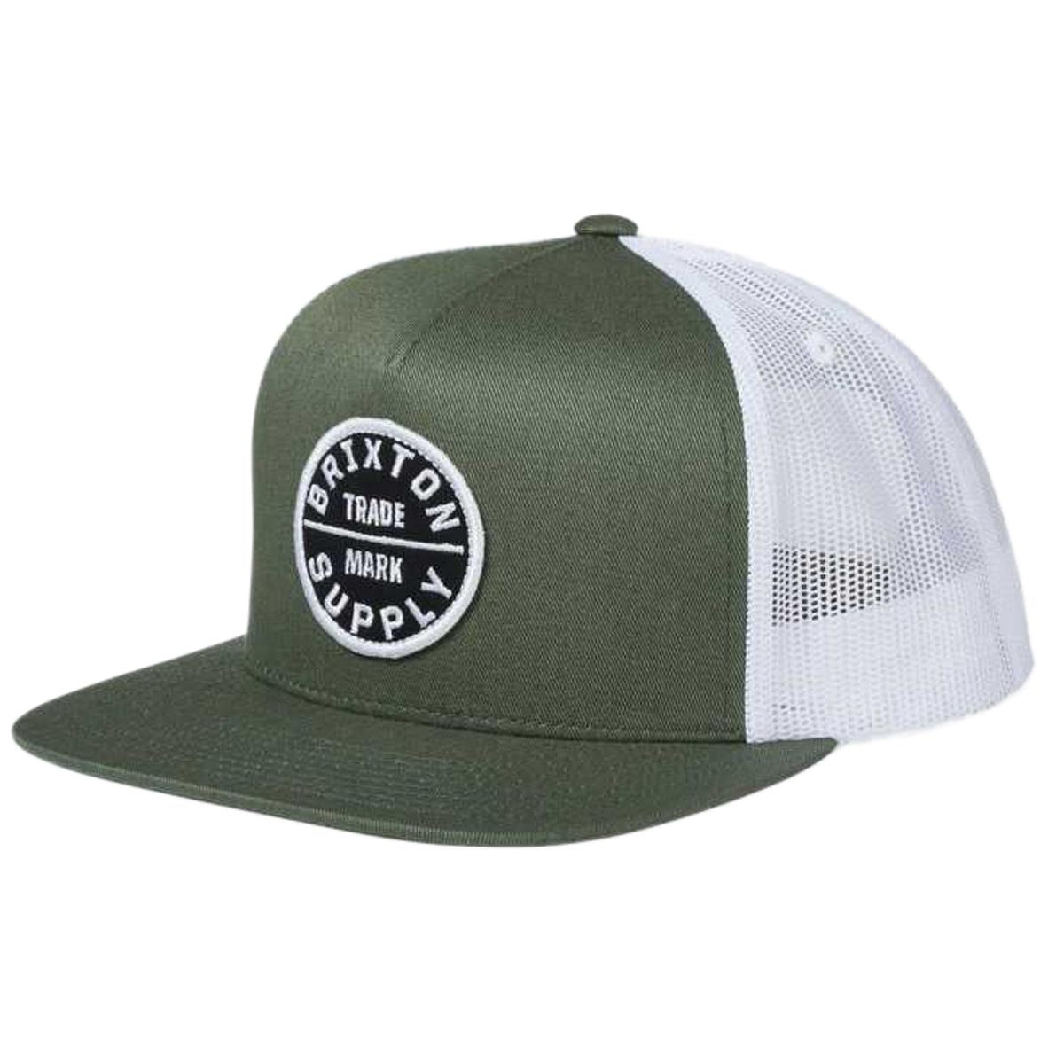 Brixton Oath Mp Trucker Hat - Agave Green/White image 1