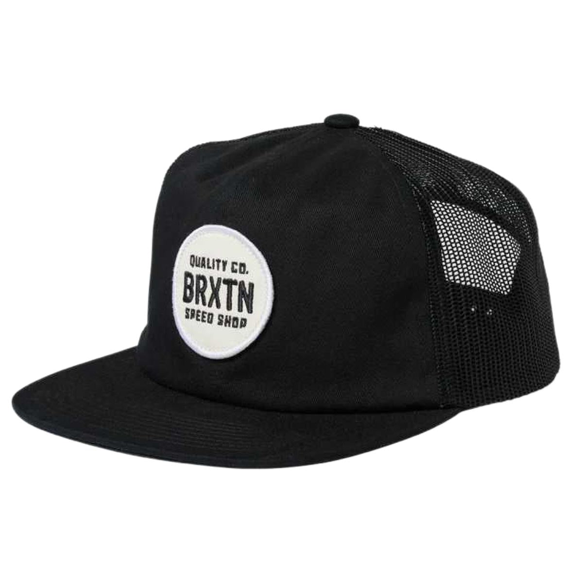 Brixton Gateway Netplus Mp Trucker Hat - Black/Black image 1