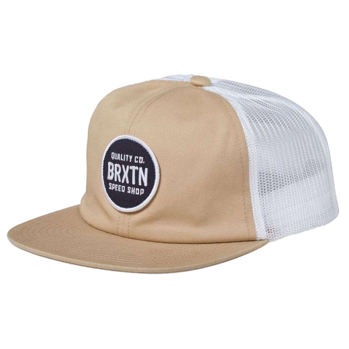 Brixton Gateway Netplus Mp Trucker Hat - Sand/Off White image 1