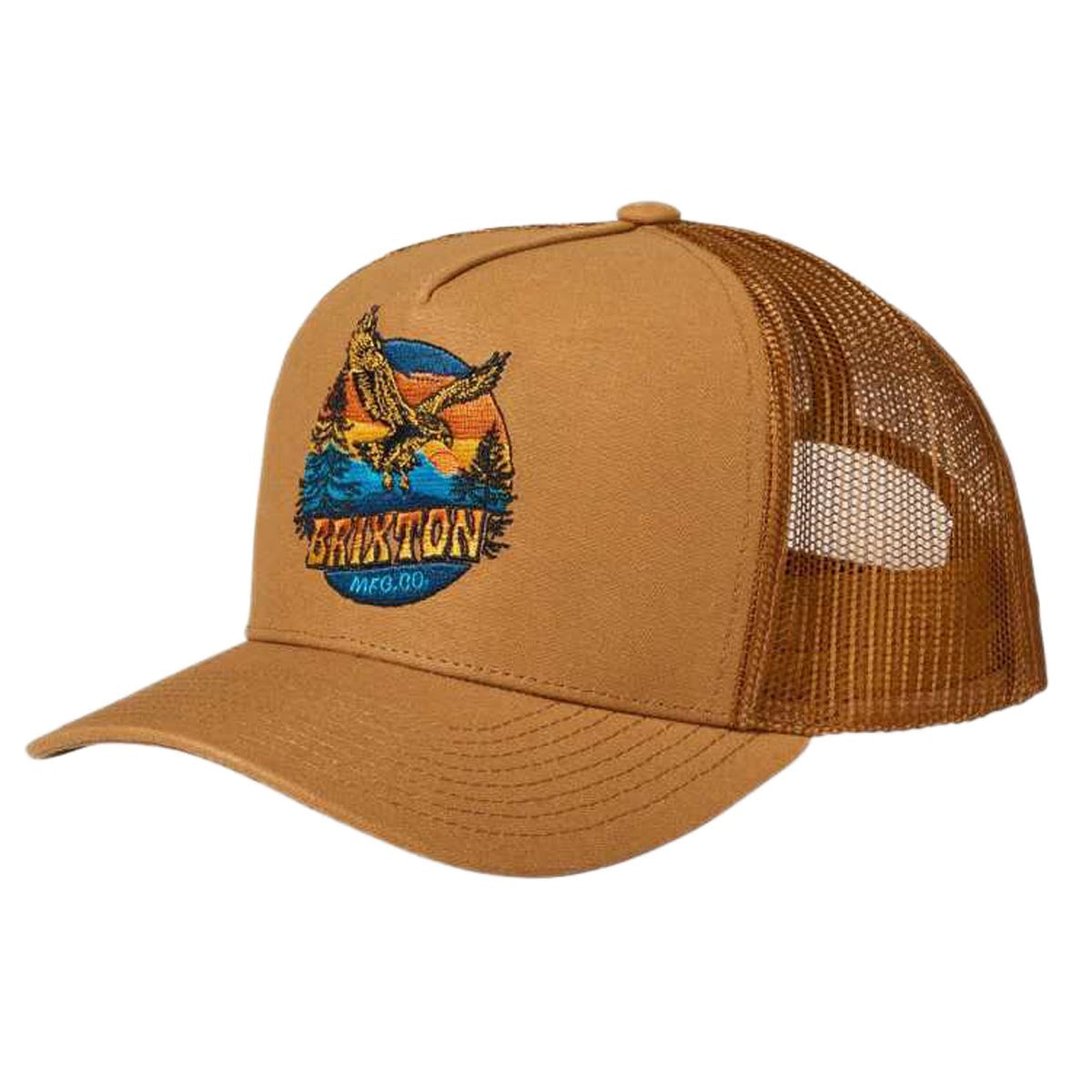 Brixton Ridgewood Netplus C Mp Trucker Hat - Copper/Copper image 1