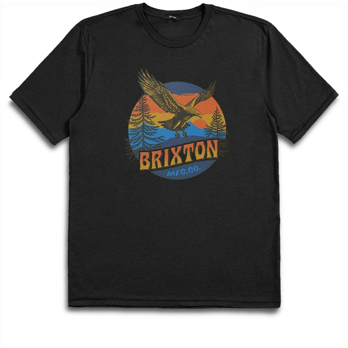 Brixton Ridgewood Tailored T-Shirt - Black image 1