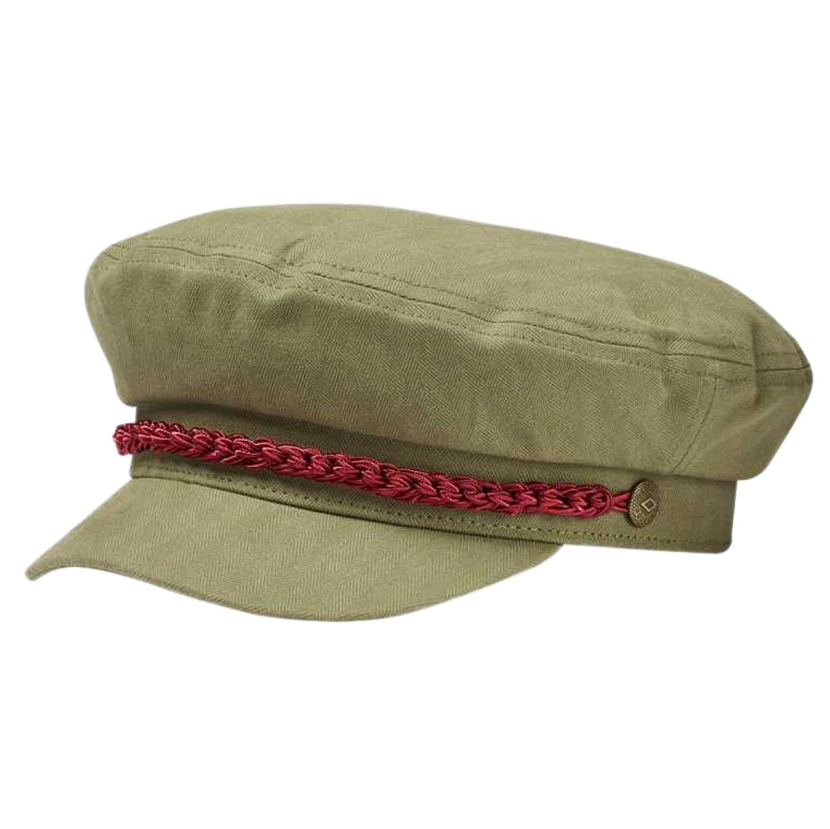 Brixton 20th Anniversary Fiddler Cap Hat - Olive image 1