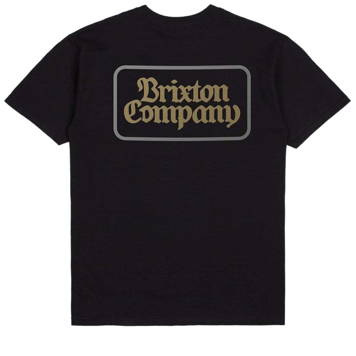 Brixton Norvell T-Shirt - Black Worn Wash image 2