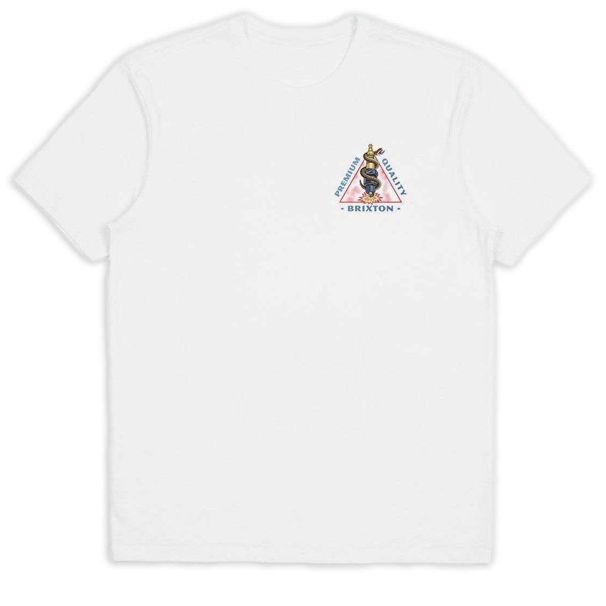 Brixton Sparky Tailored T-Shirt - White image 2