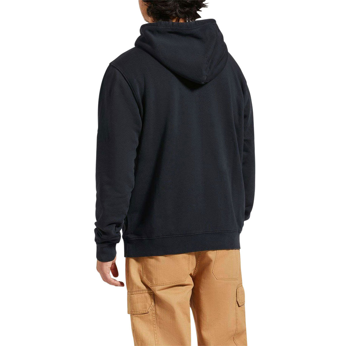 Brixton Varsity Broken In Hoodie - Black Worn Wash image 2