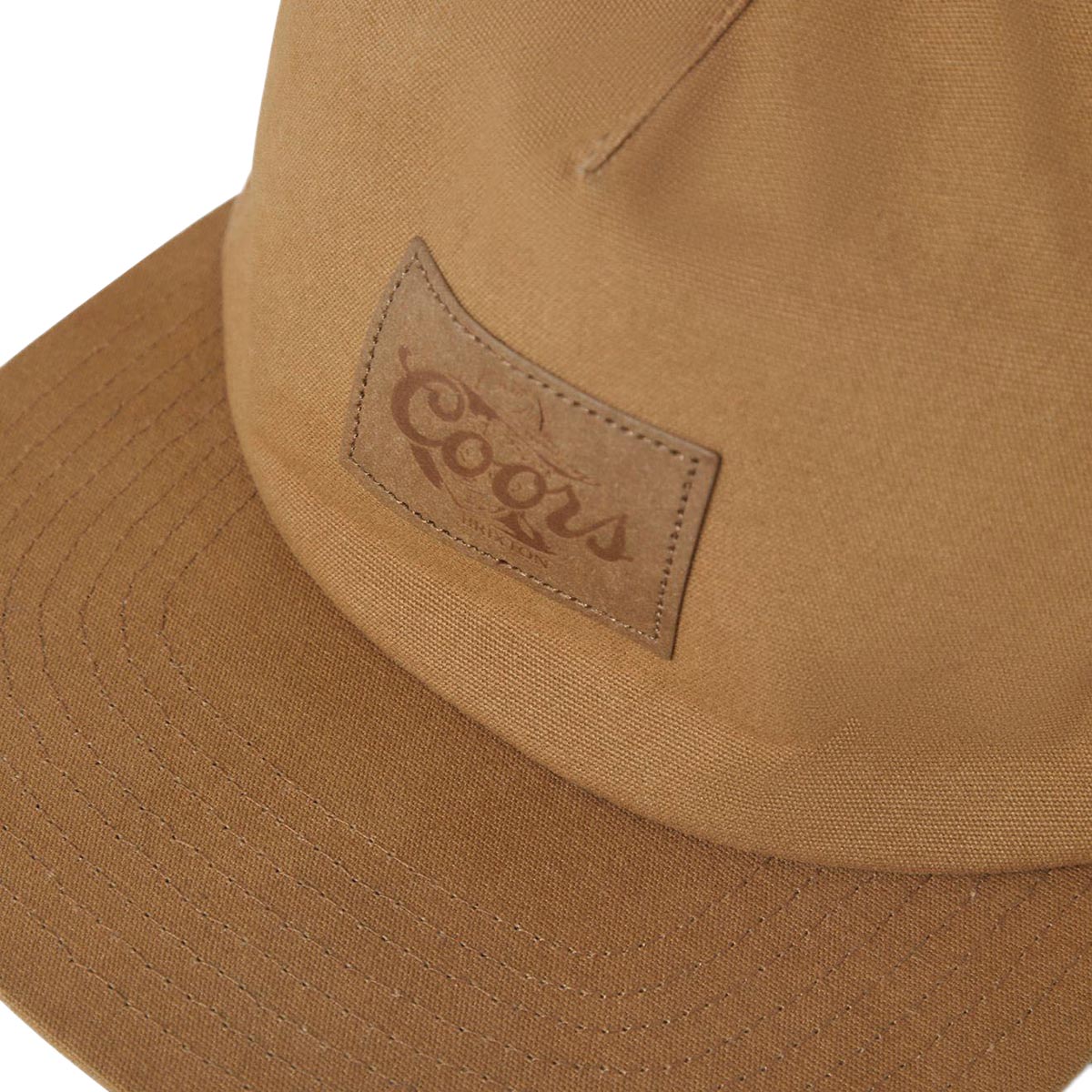 Brixton x Coors Wayne Mp Snapback Hat - Washed Copper image 3