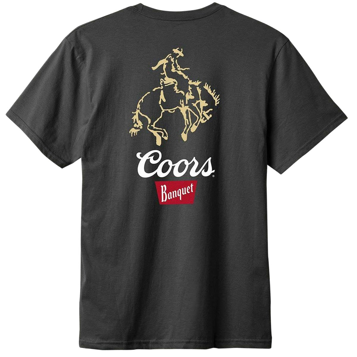 Brixton x Coors Colt T-Shirt - Black image 1