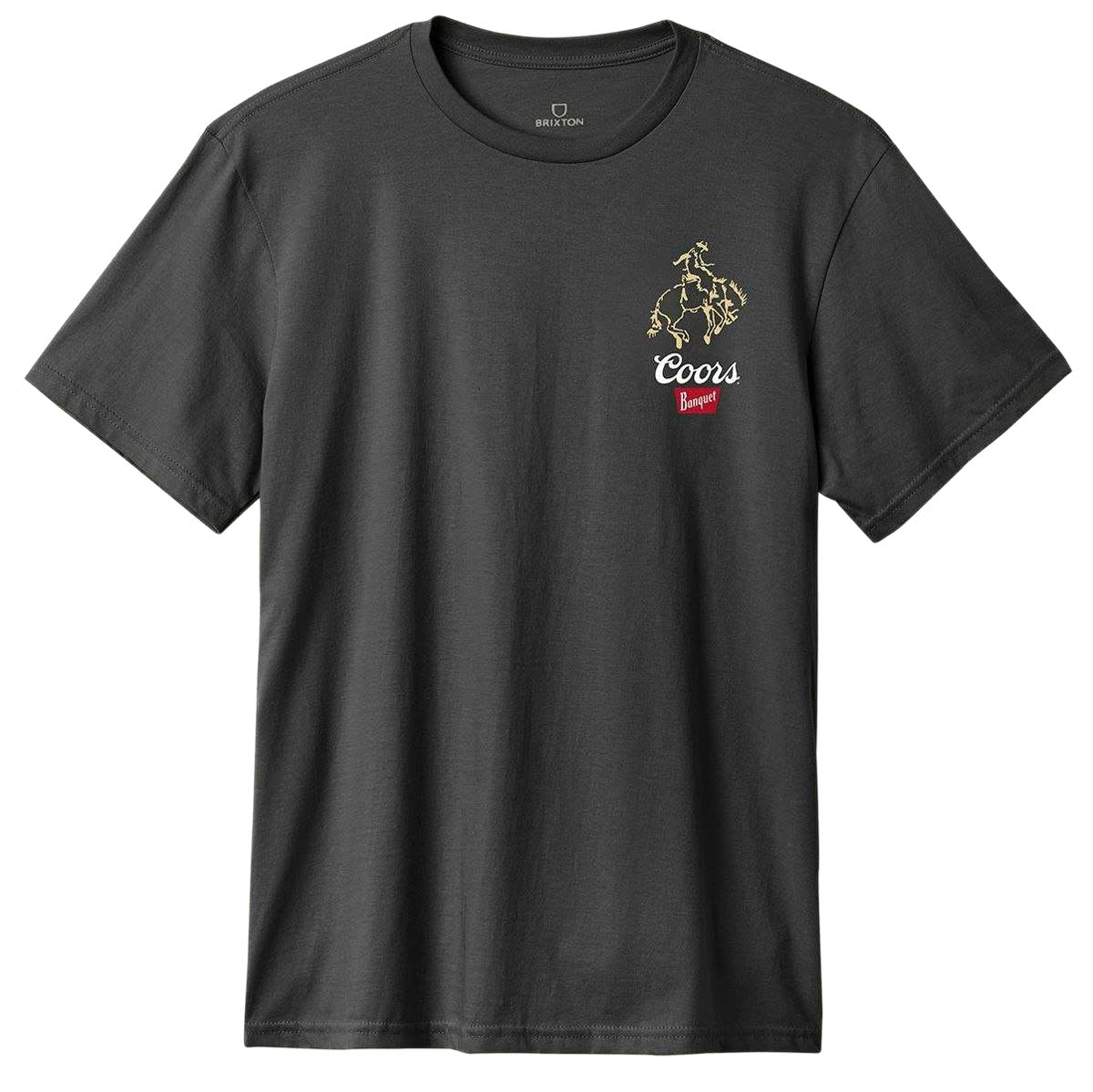 Brixton x Coors Colt T-Shirt - Black image 2