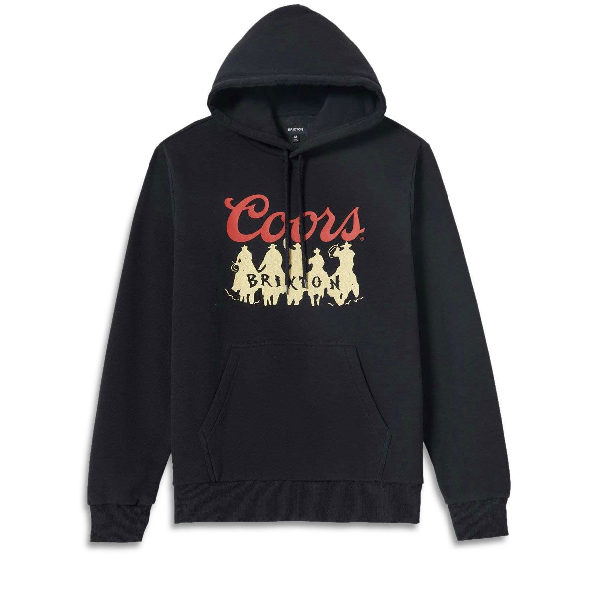 Brixton x Coors Bandit Hoodie - Black image 1