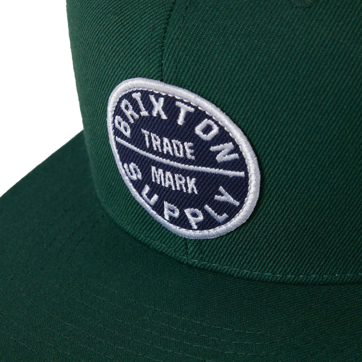 Brixton Oath III Snapback Hat - Pine Needle/Pine Needle image 3