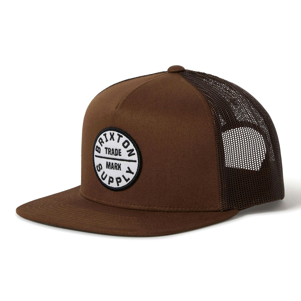 Brixton Oath Mp Trucker Hat - Pinecone Brown/Pinecone Brown image 1