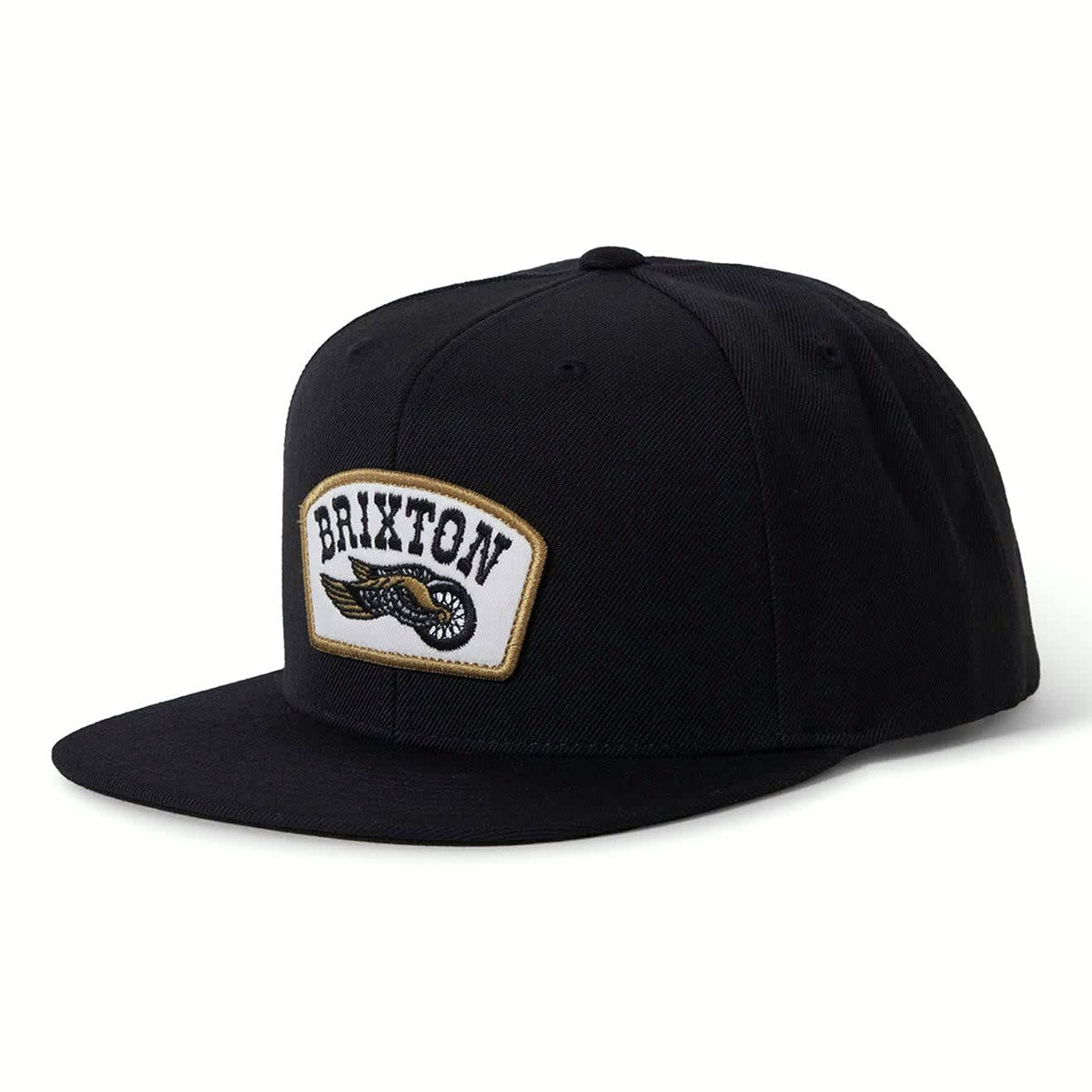 Brixton Roller Mp Snapback Hat - Black image 1