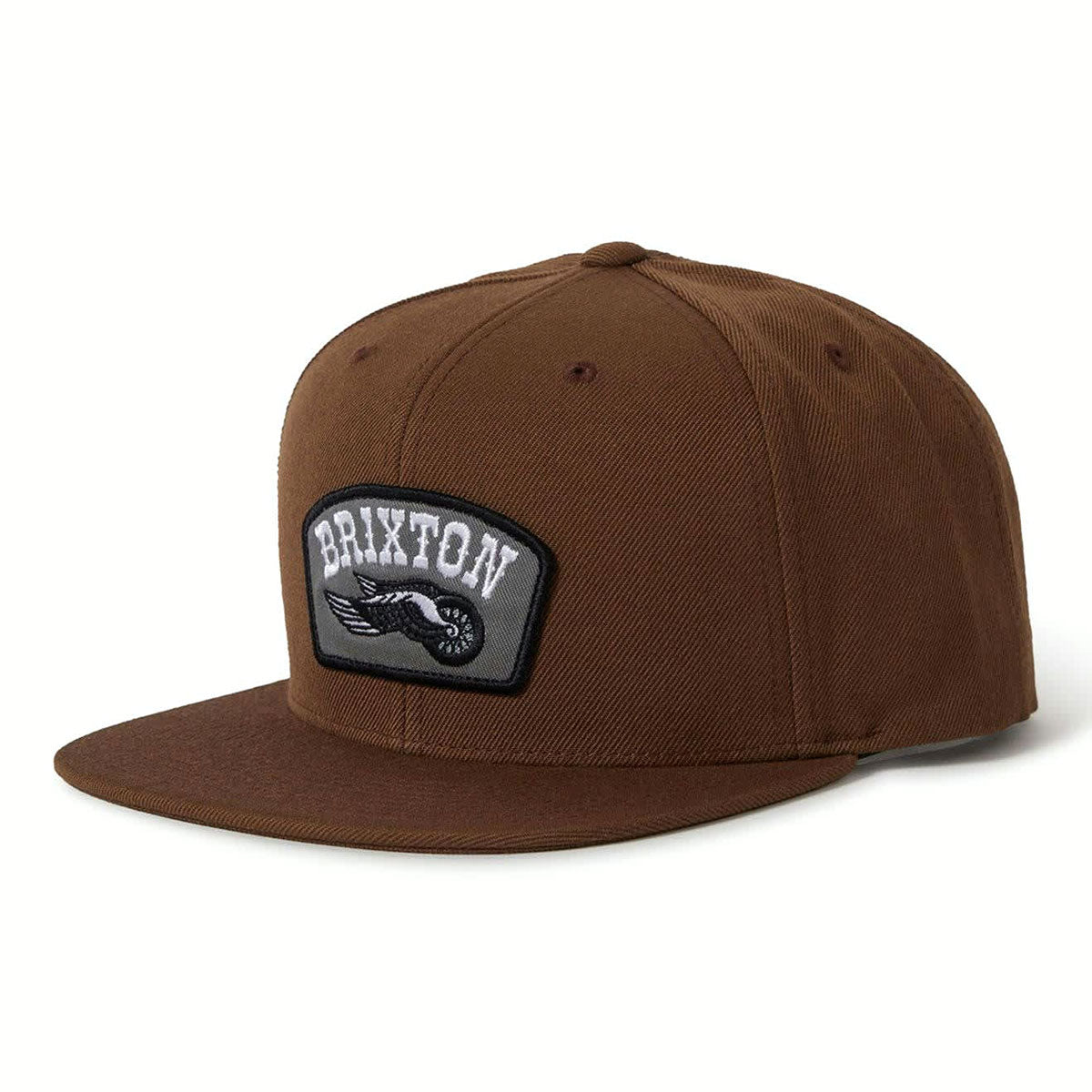 Brixton Roller Mp Snapback Hat - Pinecone Brown image 1