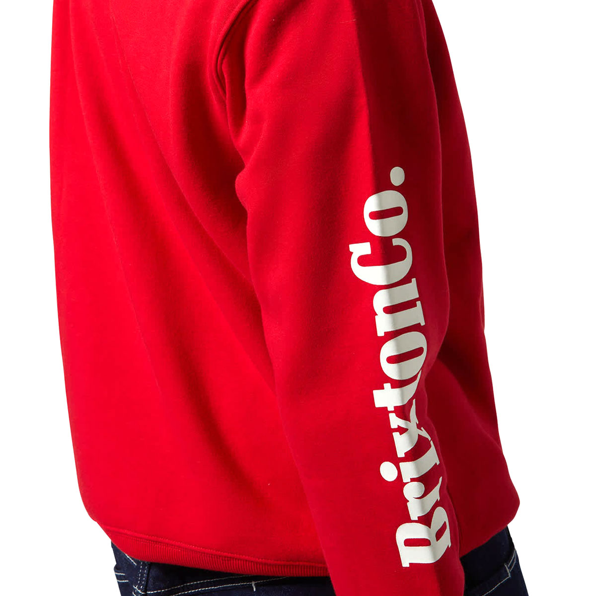 Brixton Inwood Sweatshirt - Crimson image 3