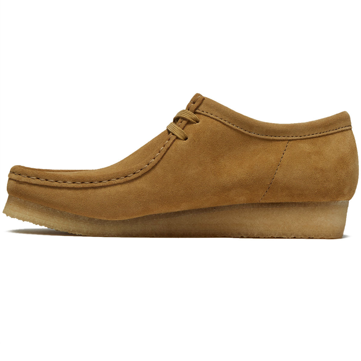 Clarks Wallabee Shoes - Oak Moss Suede image 2