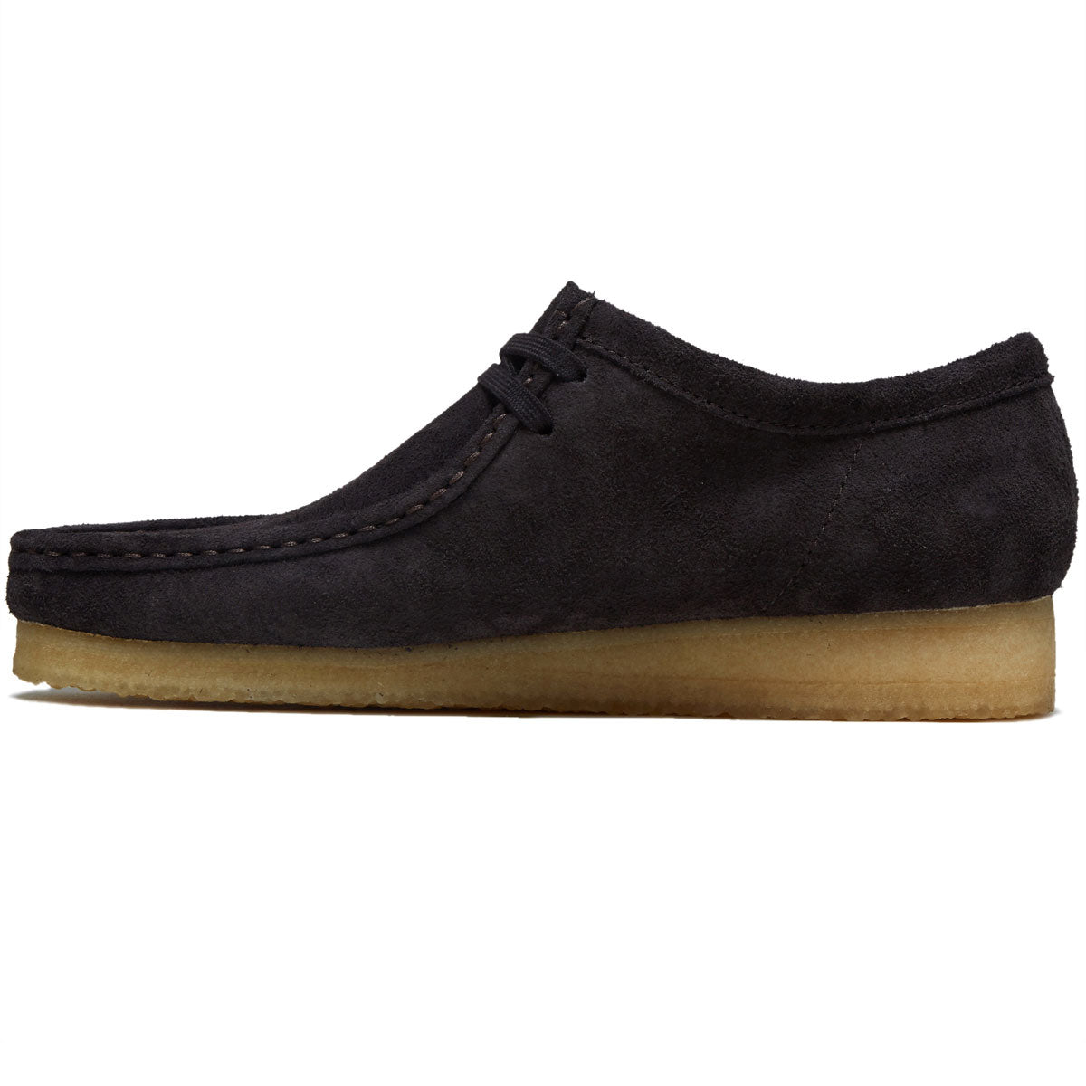 Clarks Wallabee Shoes - Brown Slate Suede image 2