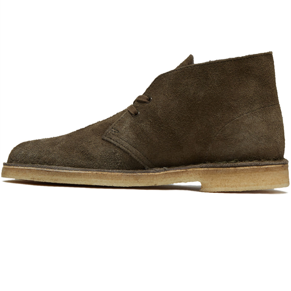 Clarks Desert Boots - Dark Khaki Suede image 2