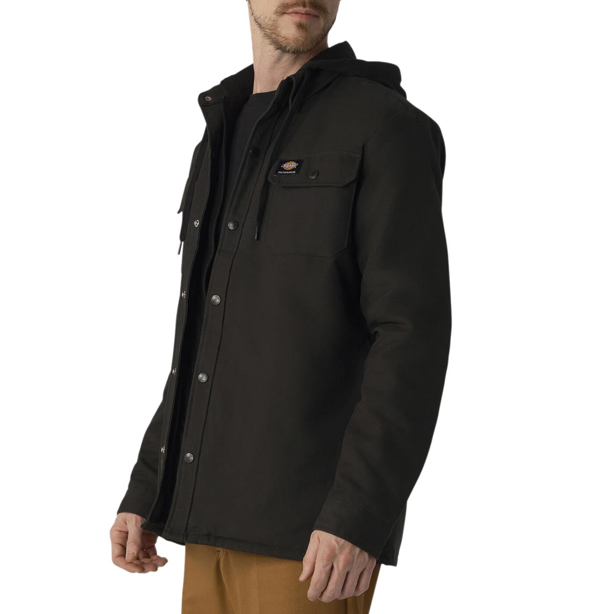 Dickies Duck Shacket Jacket - Black image 3