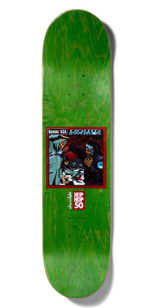 Chocolate x Interscope Hip Hop GZA Liquid Alvarez Skateboard Deck - 8.25