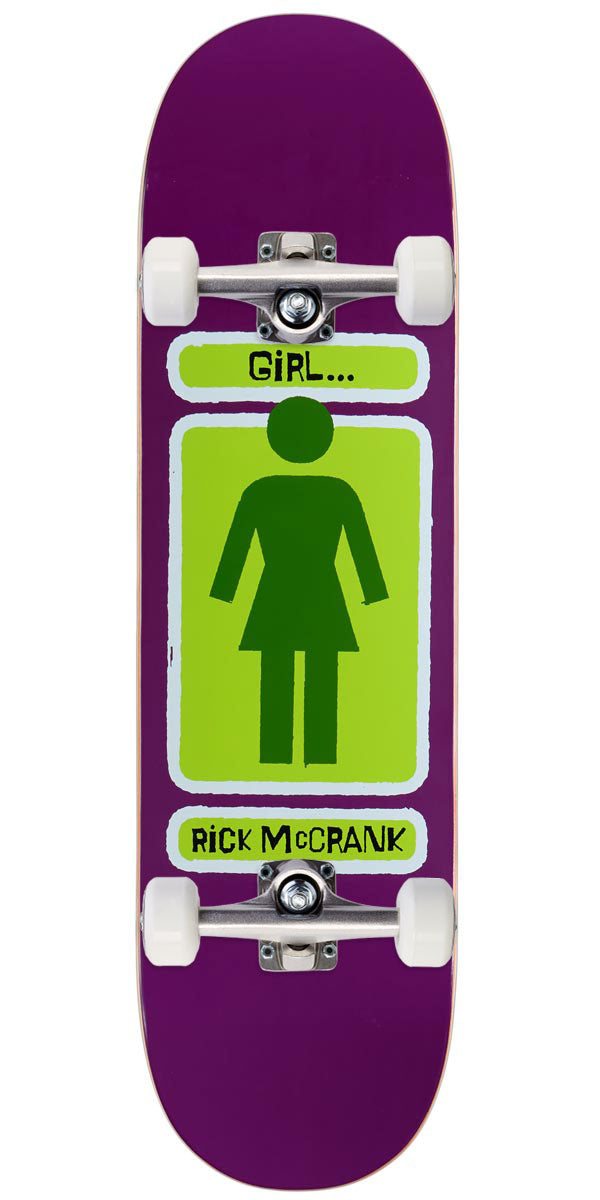 Girl Hand Shakers McCrank Twin Tip Skateboard Complete - 8.50