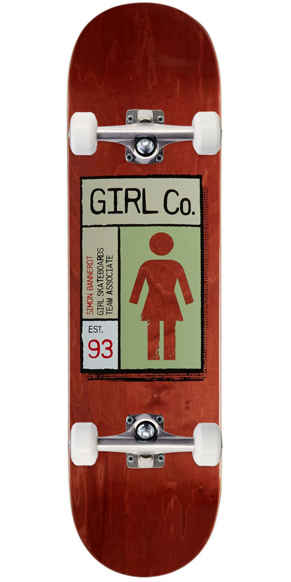 Girl Gridbox Bannerot Skateboard Complete - 8.25