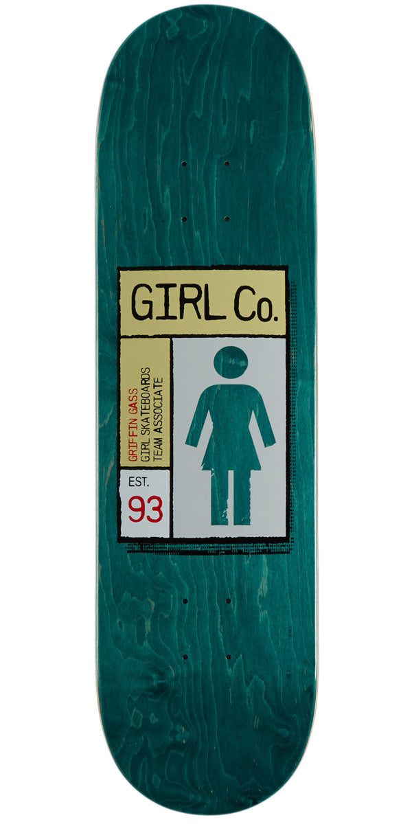 Girl Gridbox Gass Skateboard Deck - 8.50