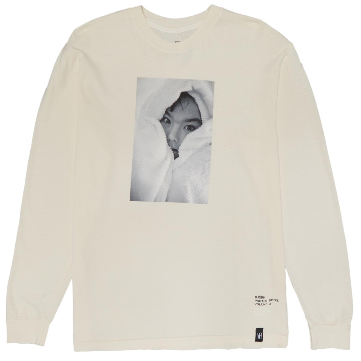 Girl Bjork Long Sleeve T-Shirt - Ivory image 1