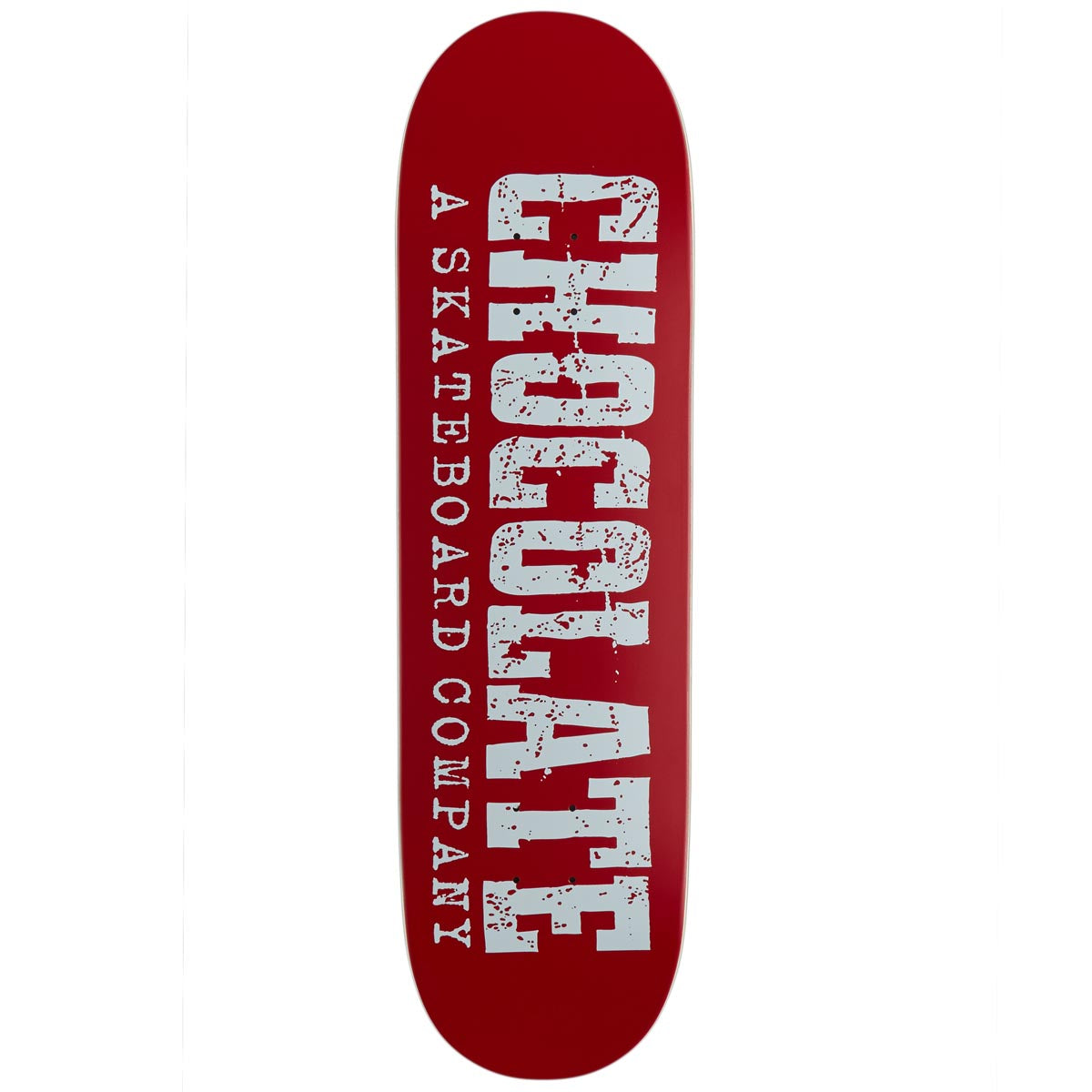 Chocolate Western Heritage Tershy Skateboard Deck - Red - 8.50