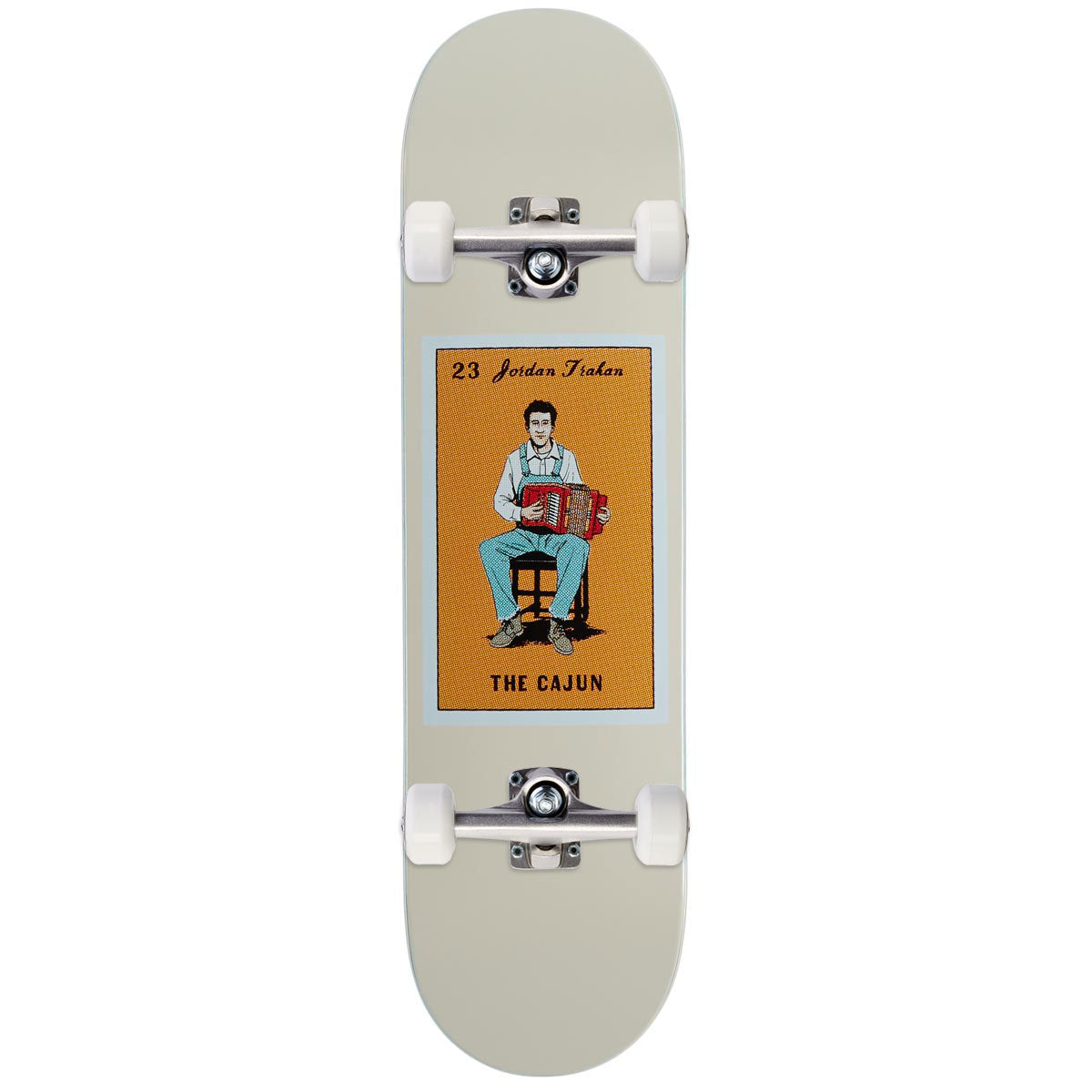 Chocolate Loteria Cards Trahan Skateboard Complete - 8.25