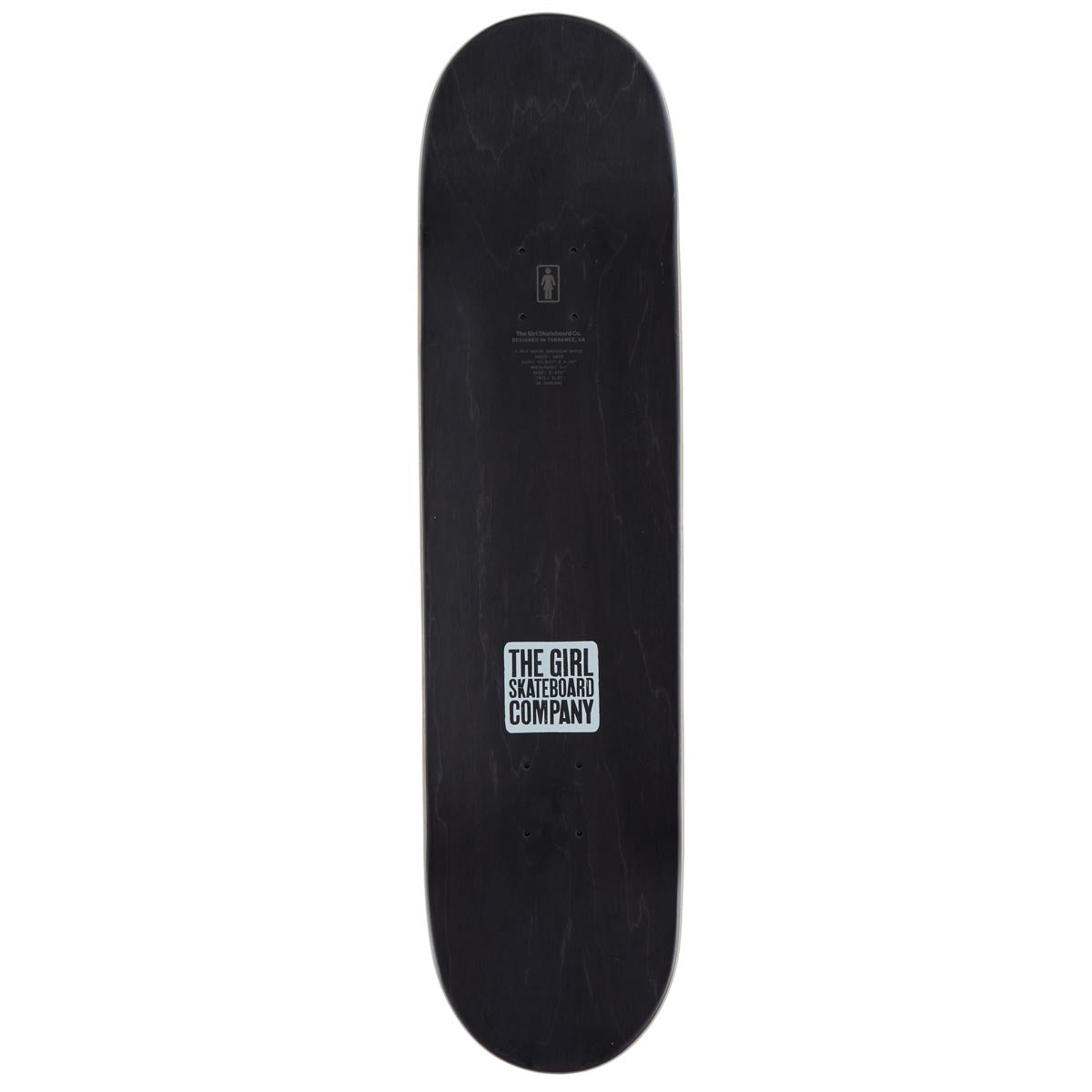 Girl OG Black White Brophy Skateboard Complete - White - 8.60