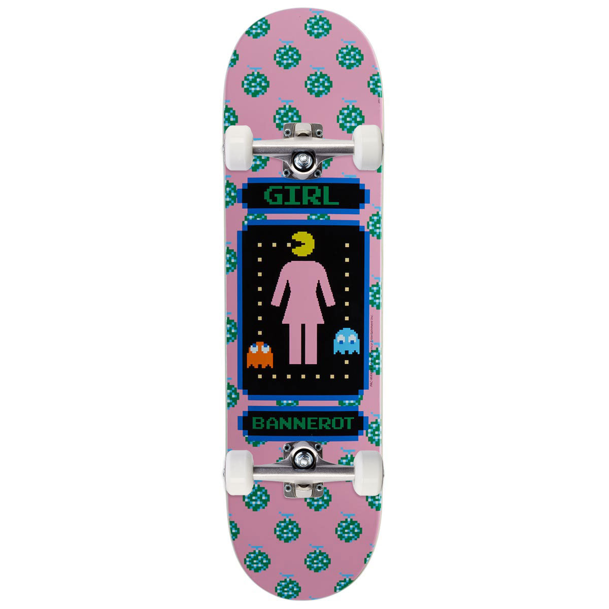 Girl x Pac-Man Bannerot Skateboard Complete - Pink - 8.50