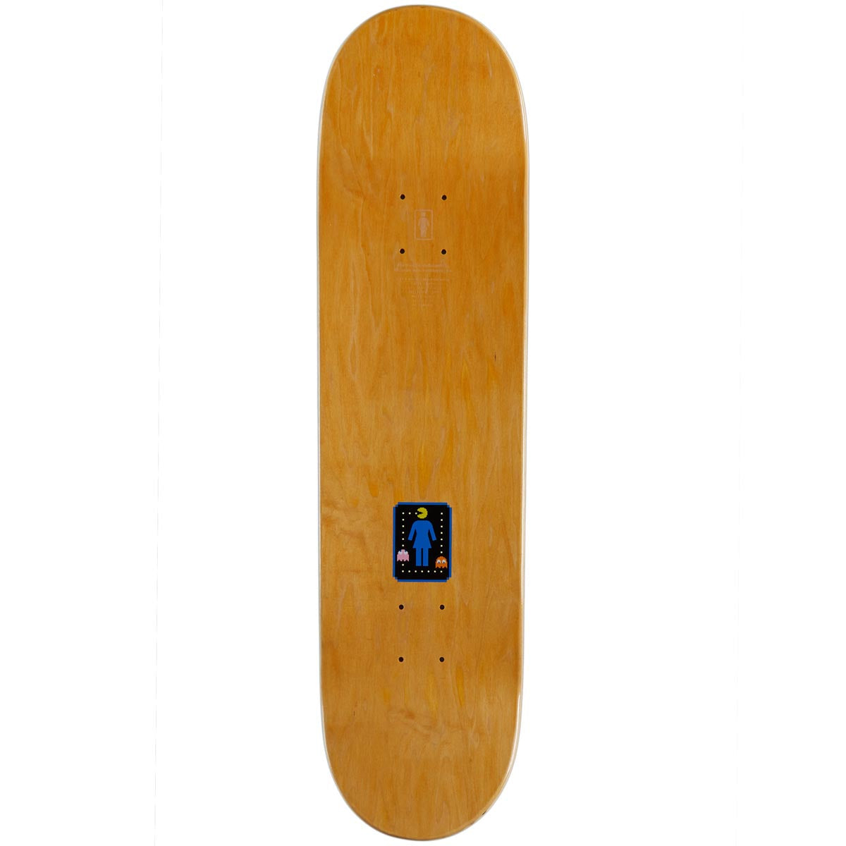 Girl x Pac-Man Bennett Skateboard Complete - Orange - 8.25