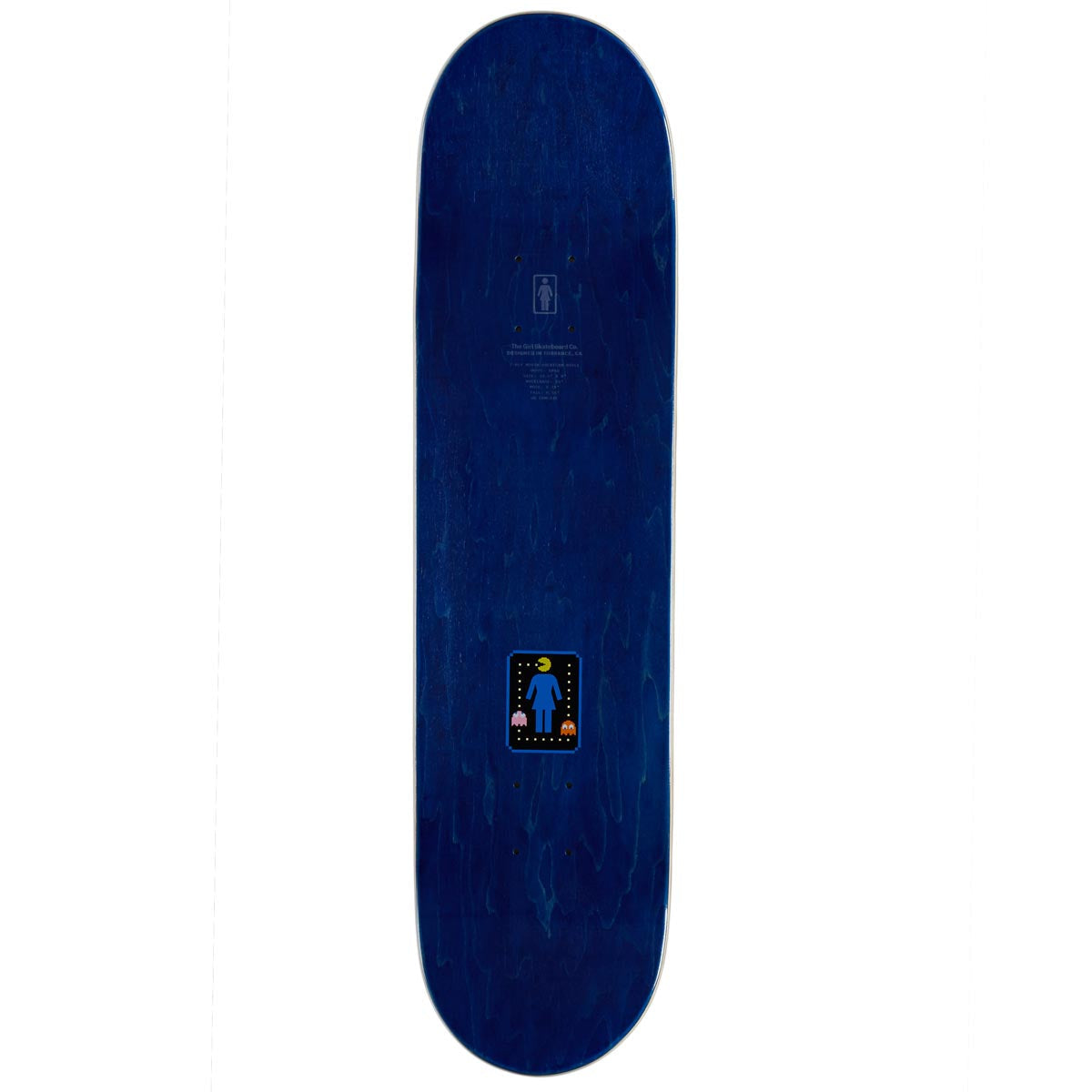 Girl x Pac-Man Geering Skateboard Deck - Red - 8.00