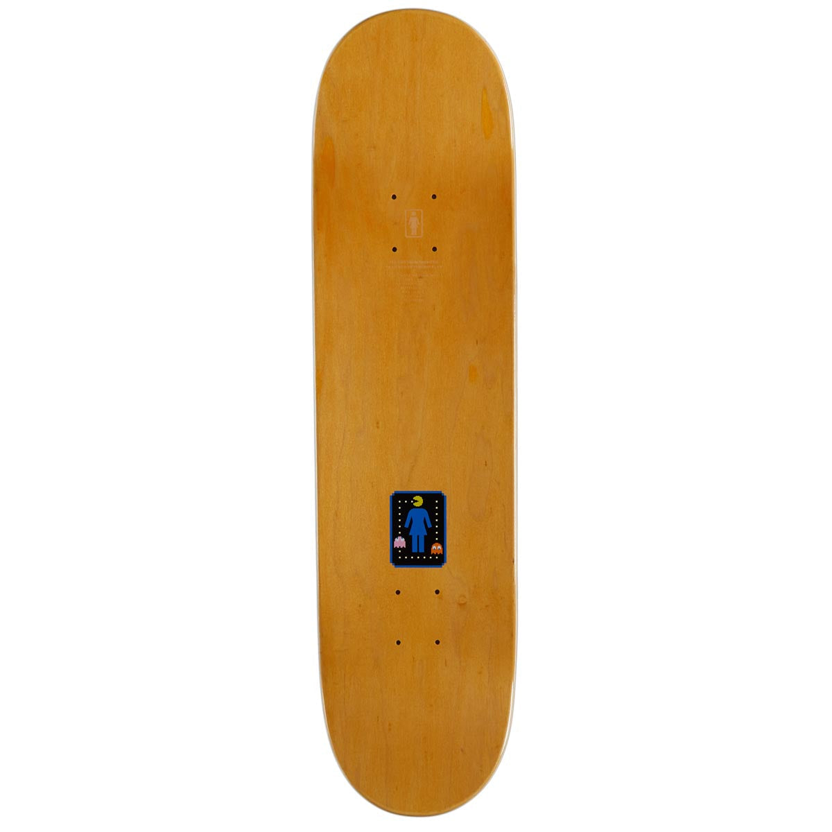 Girl x Pac-Man Malto Skateboard Deck - Blue - 8.50