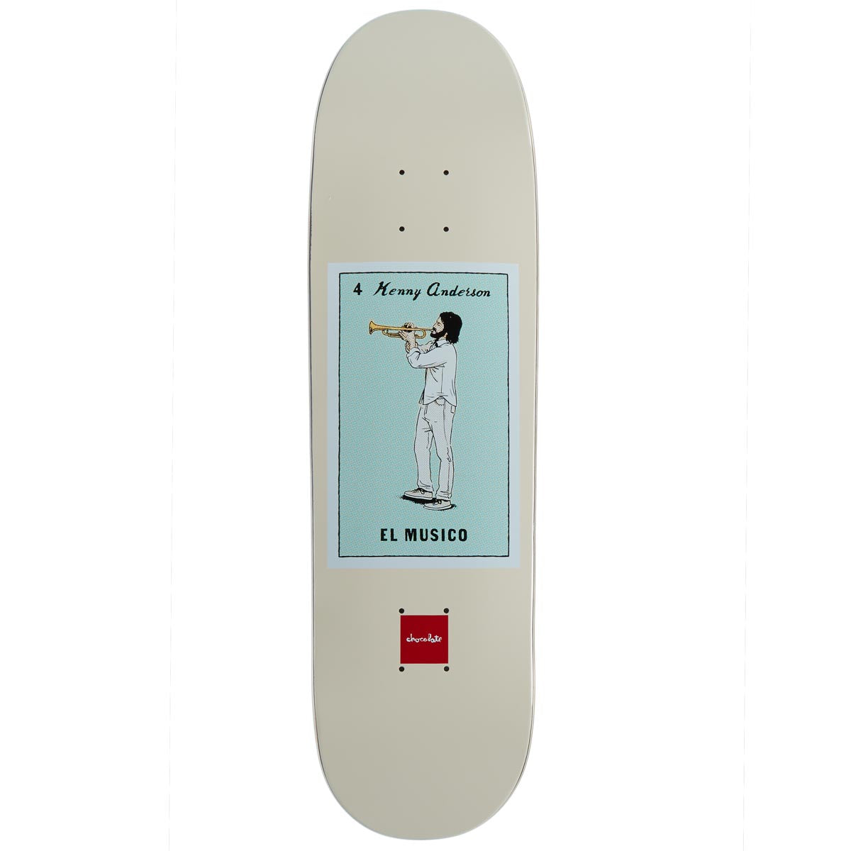 Chocolate Loteria Cards Anderson Skidul Skateboard Deck - 8.50