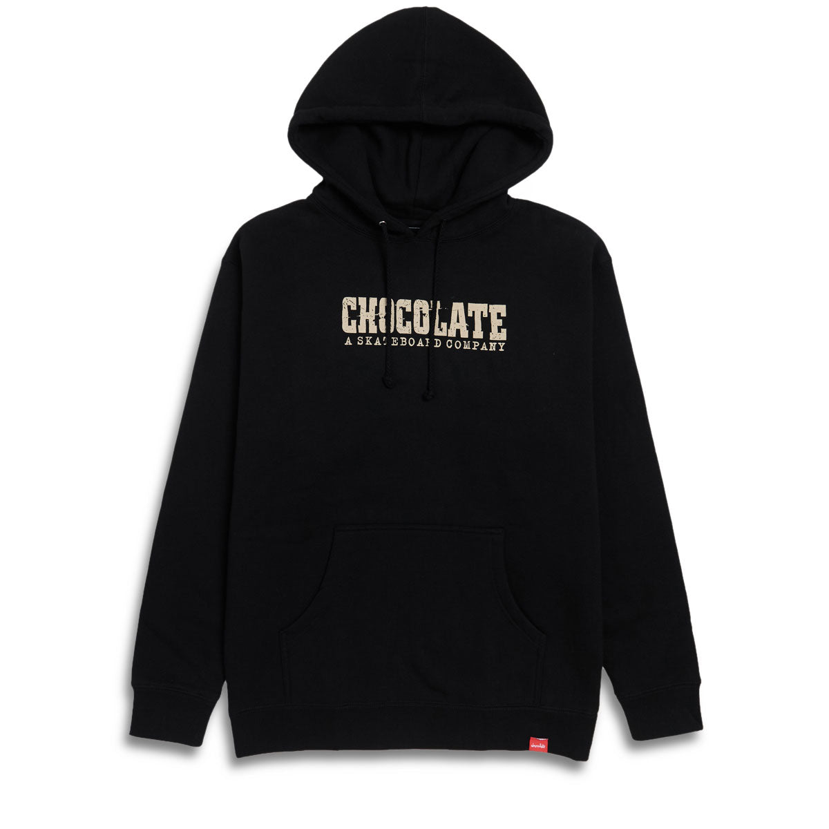 Chocolate Western Pullover Hoodie - Black image 1