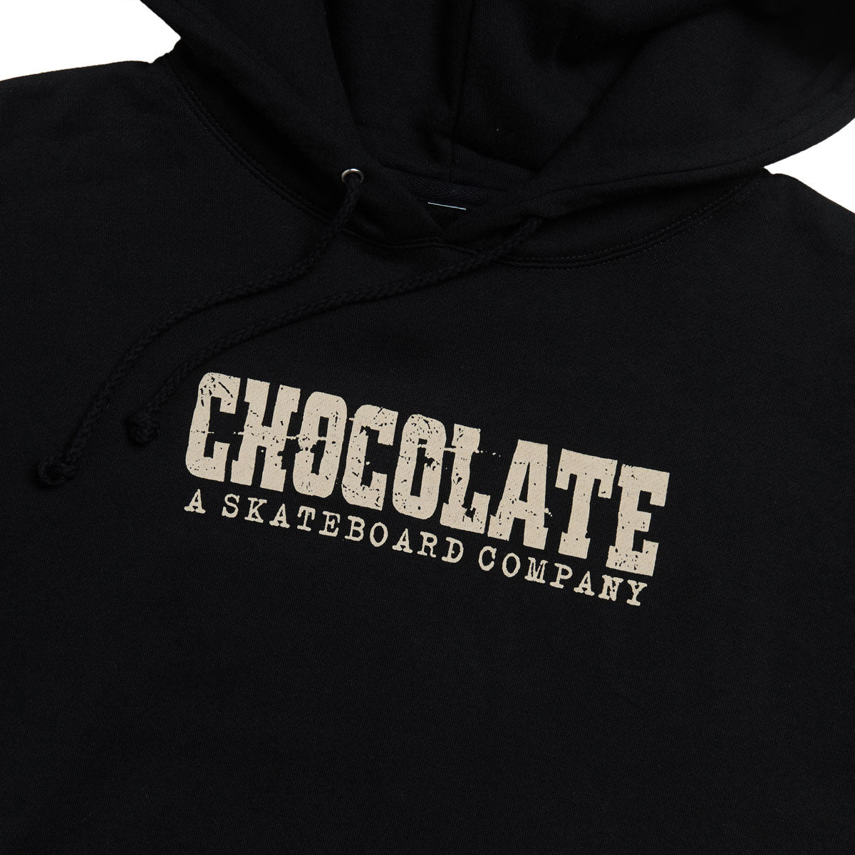 Chocolate Western Pullover Hoodie - Black image 2