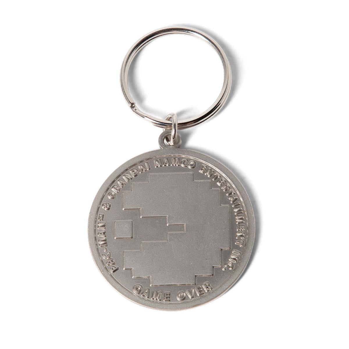 Girl x Pac-Man Token Keychain - Silver image 2