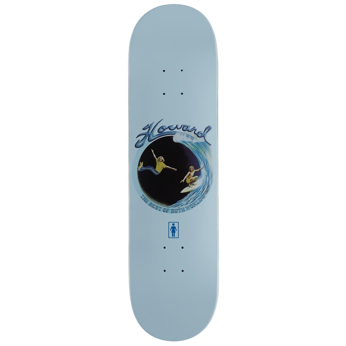 Girl Howard Best Of Both Worlds Skateboard Deck - 8.50