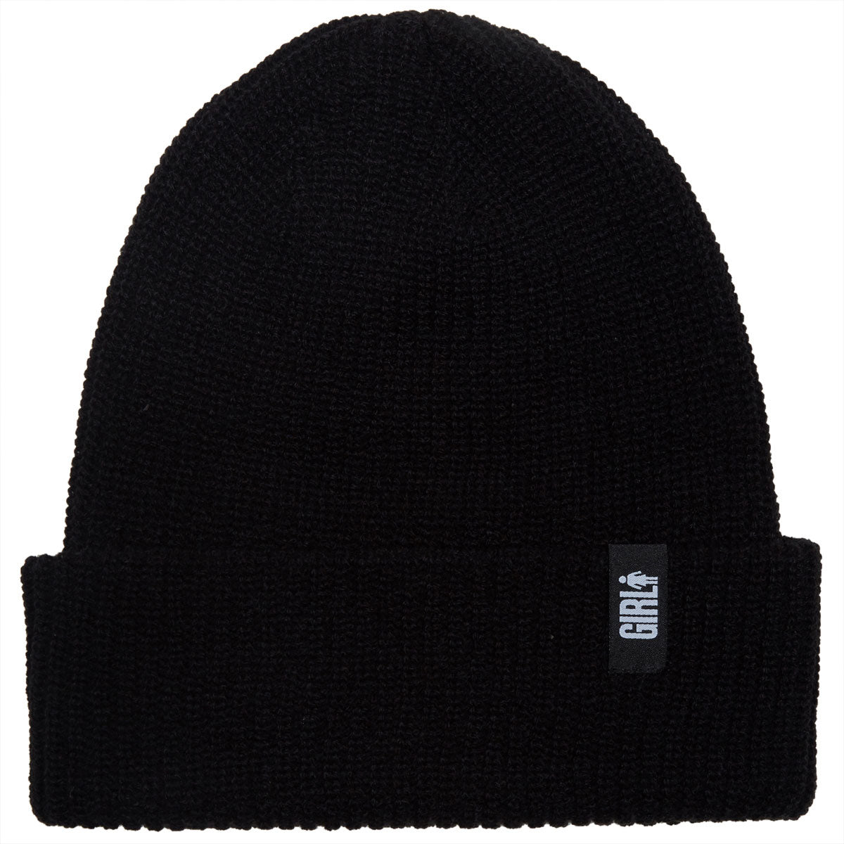 Girl Naturals OG Rollup Beanie - Black image 2