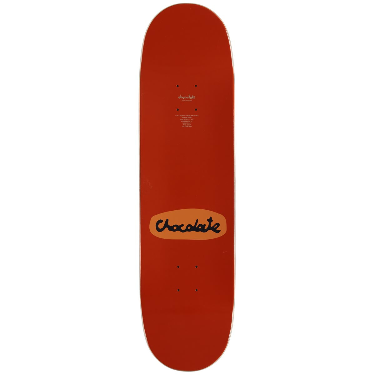 Chocolate Trahan Mcfetridge Drips Twin Tip Skateboard Complete - 8.50