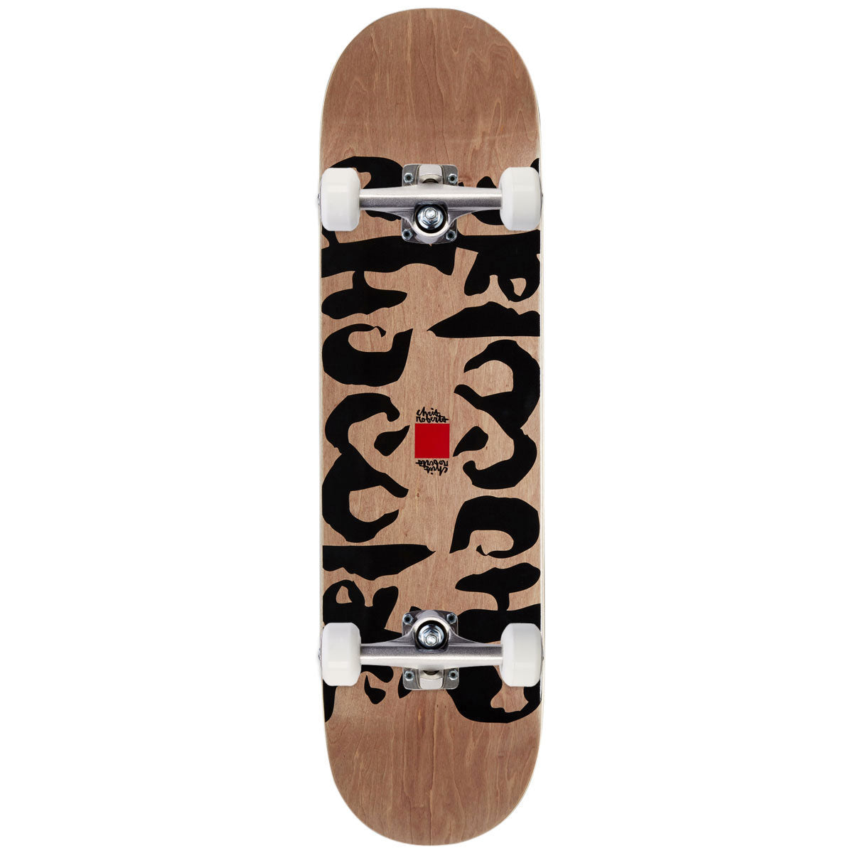 Chocolate Roberts Ink Blot Twin Tip Skateboard Complete - 8.00