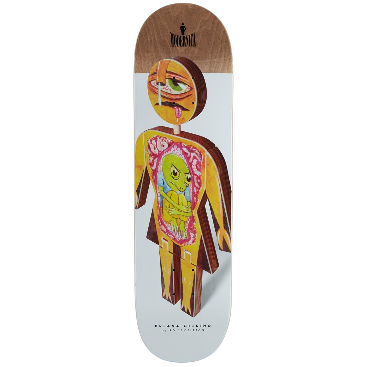 Girl Geering Modernica Skateboard Deck - 8.50