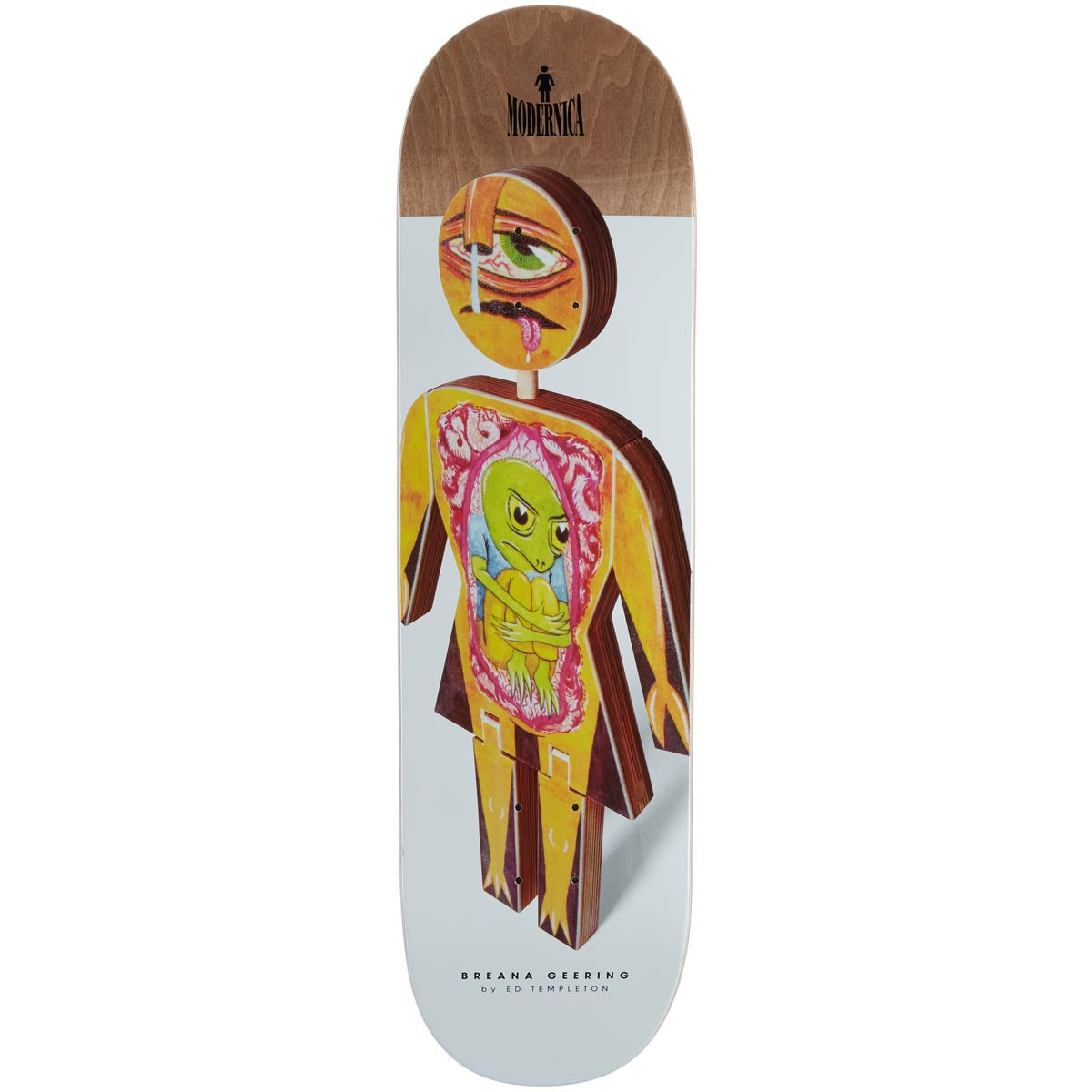 Girl Geering Modernica Skateboard Deck - 8.00