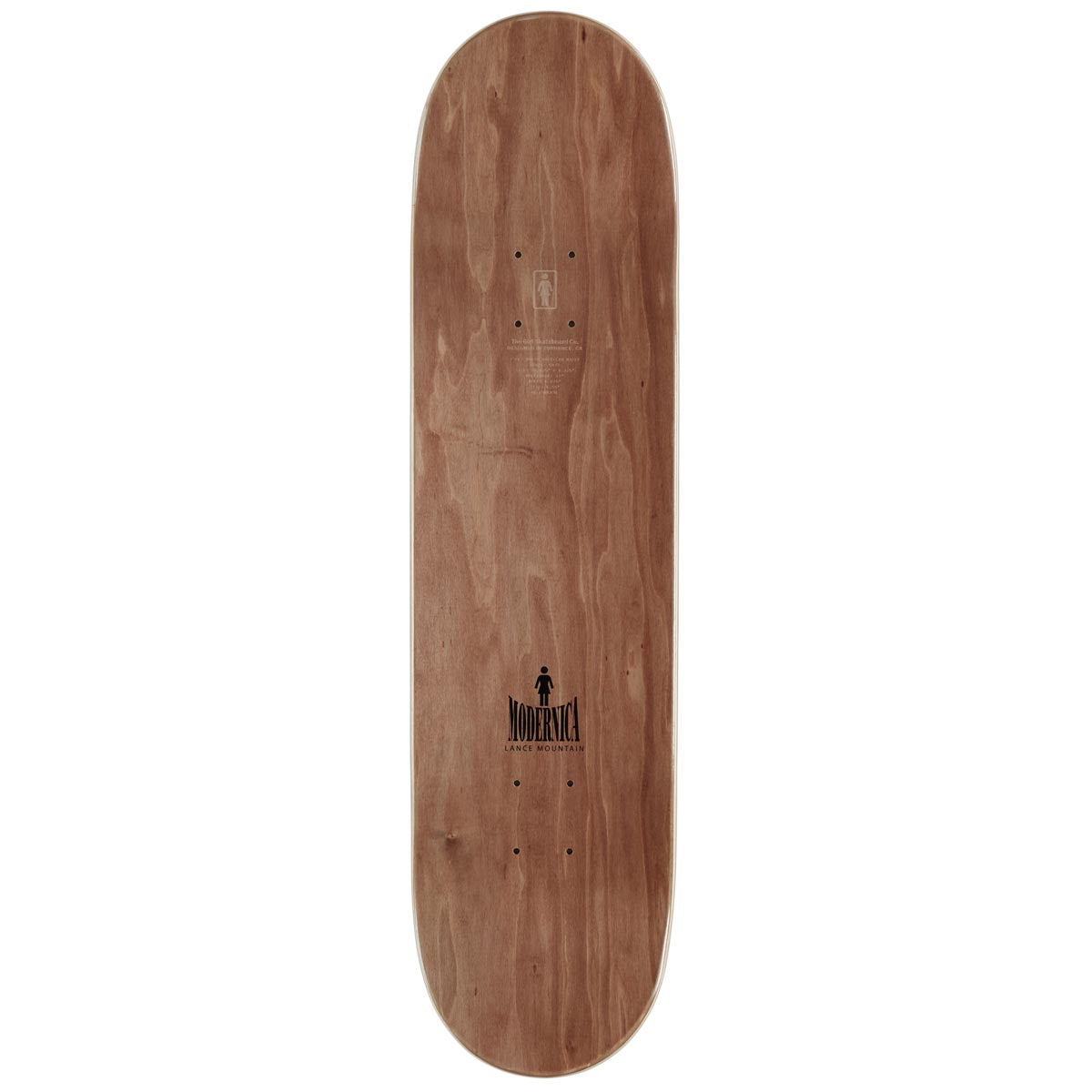 Girl Mccrank Modernica Skateboard Deck - 8.125