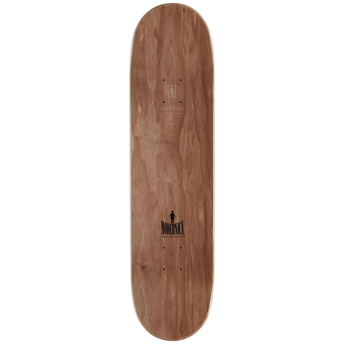 Girl Mccrank Modernica Skateboard Deck - 8.25