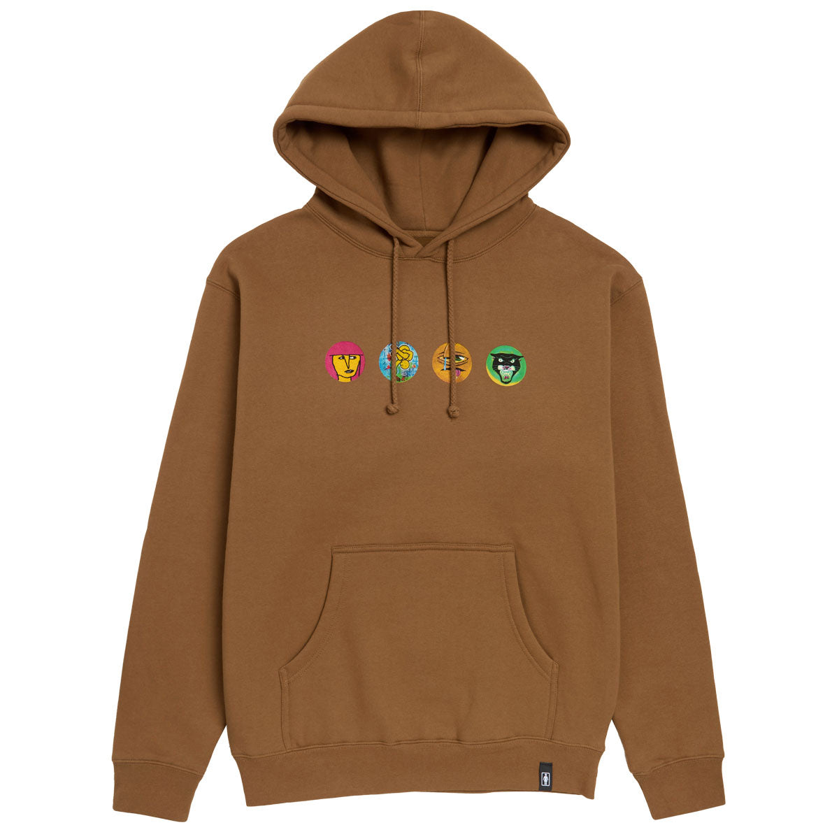 Girl Legend Heads Hoodie - Saddle image 1